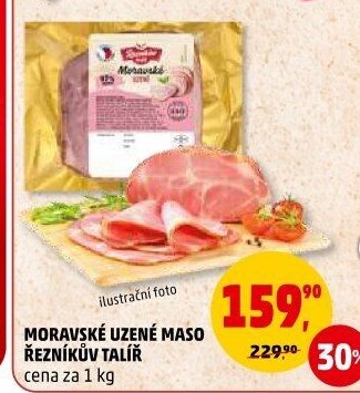 MORAVSKÉ UZENÉ MASO ŘEZNÍKŮV TALÍŘ