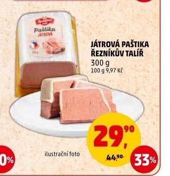 JÁTROVÁ PAŠTIKA ŘEZNÍKŮV TALÍŘ 300 g
