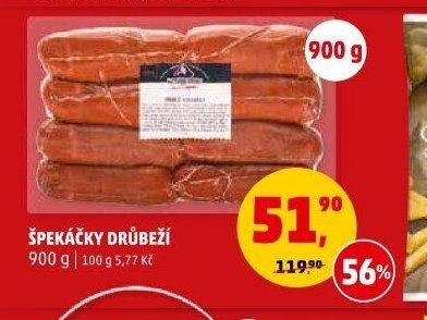Špekáčky drůbeží