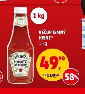 KEČUP JEMNÝ HEINZ