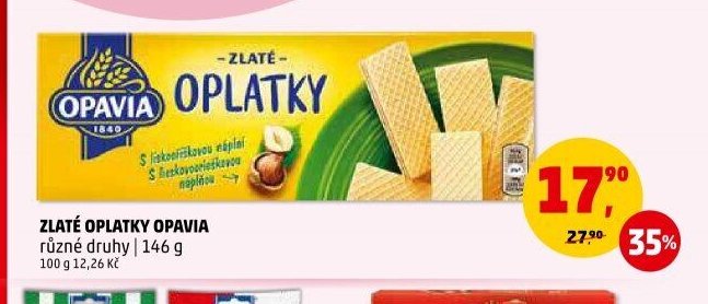 ZLATÉ OPLATKY OPAVIA