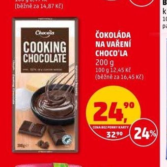 ČOKOLÁDA NA VAŘENÍ CHOCO'LA