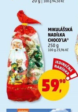 Mikulášská nadílka Choco'la