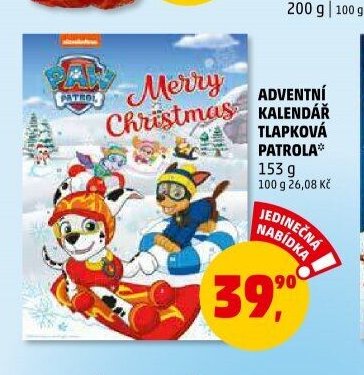 Adventní kalendář Tlapková patrola