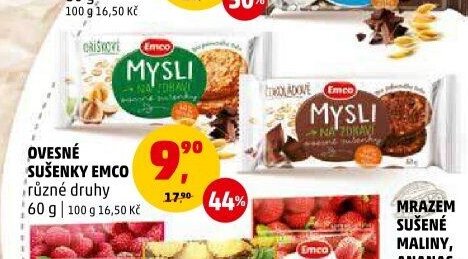 OVESNÉ SUŠENKY EMCO