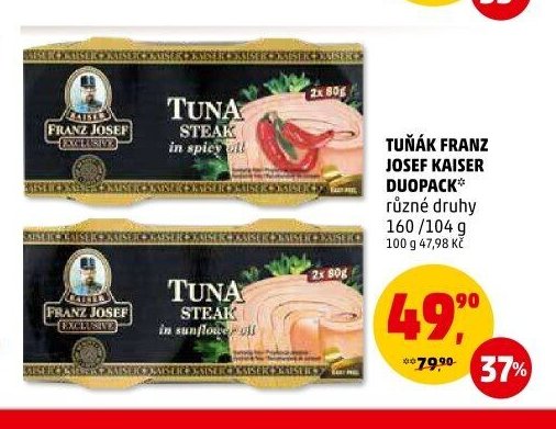 TUŇÁK FRANZ JOSEF KAISER DUOPACK