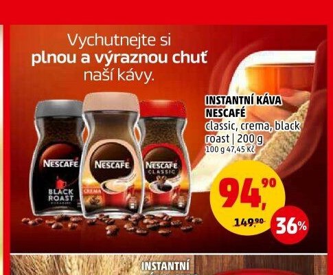 Instantní káva Nescafé