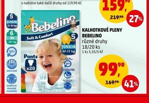 Kalhotkové pleny Bebelino