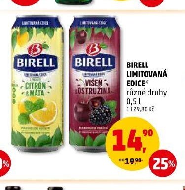 BIRELL LIMITOVANÁ EDICE