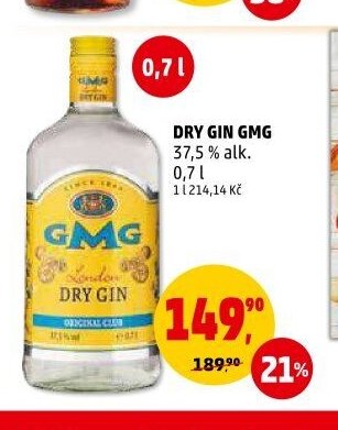 DRY GIN GMG