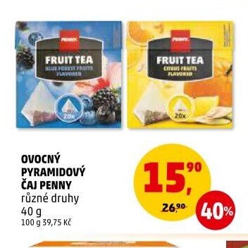 OVOCNÝ PYRAMIDOVÝ ČAJ PENNY