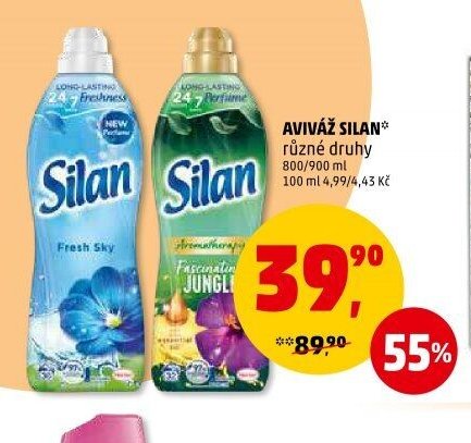AVIVÁŽ SILAN různé druhy