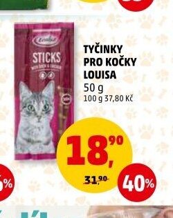 TYČINKY PRO KOČKY LOUISA