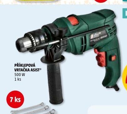 PŘÍKLEPOVÁ VRTAČKA ASIST