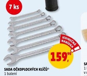 SADA OČKOPLOCHÝCH KLÍČŮ