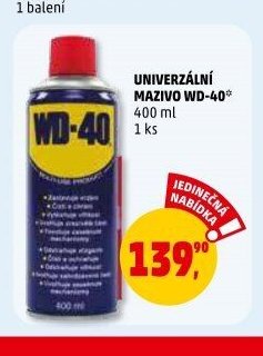 UNIVERZÁLNÍ MAZIVO WD-40