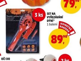 Set na vyřezávání dýní