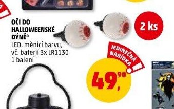 Oči do halloweenské dýně