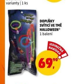 DOPLŇKY SVÍTÍCÍ VE TMĚ HALLOWEEN