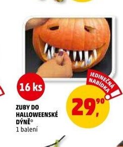 ZUBY DO HALLOWEENSKÉ DÝNĚ