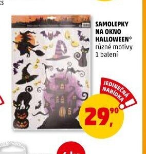 SAMOLEPKY NA OKNO HALLOWEEN