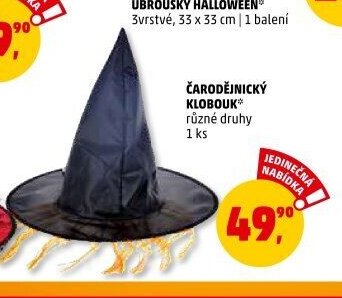 ČARODĚJNICKÝ KLOBOUK