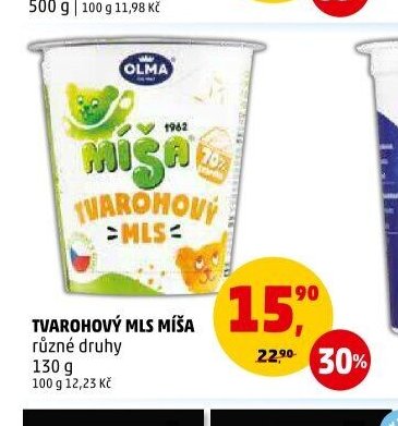 Tvarohový mls Míša
