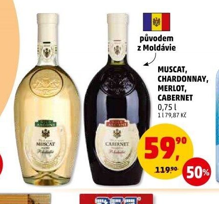 MUSCAT, CHARDONNAY, MERLOT, CABERNET