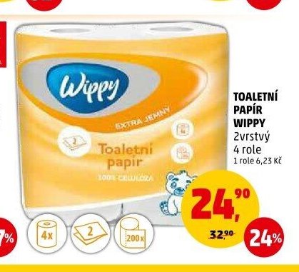 TOALETNÍ PAPÍR WIPPY