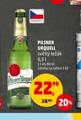 PILSNER URQUELL světlý ležák 0,5 l