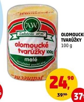 Sýr tvarůžky olomoucké A.W.