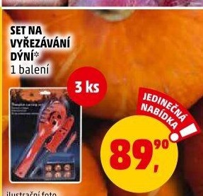 Vyřezávací sada na dýně