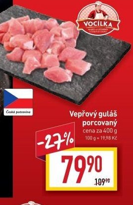 Vepřový guláš porcovaný