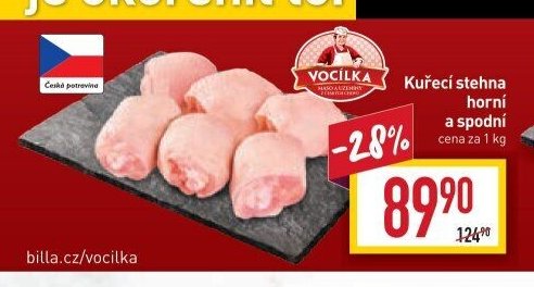 Kuřecí stehna horní a spodní