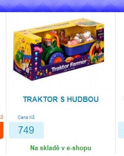TRAKTOR S HUDBOU