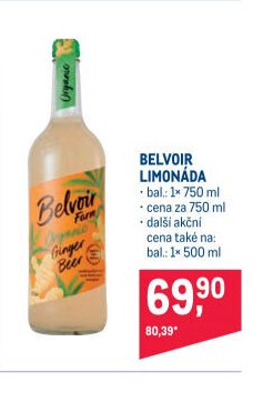 BELVOIR LIMONÁDA