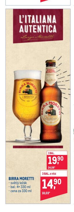 BIRRA MORETTI