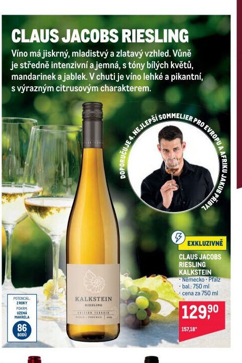 CLAUS JACOBS RIESLING KALKSTEIN