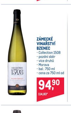 ZÁMECKÉ VINAŘSTVÍ BZENEC