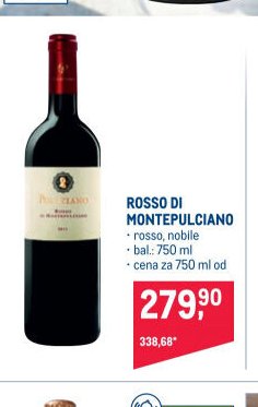 ROSSO DI MONTEPULCIANO