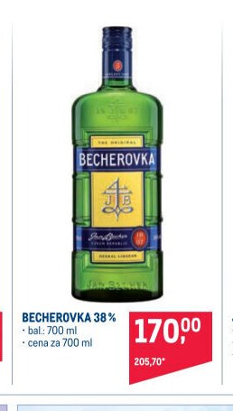 BECHEROVKA 38%