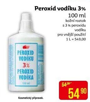 Peroxid vodíku 3% Coopharma - Teta drogerie akcniletaky.com