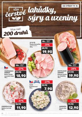 akční leták Kaufland 19.10.2022-25.10.2022