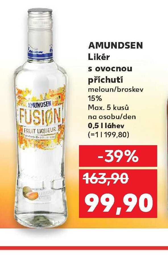 AMUNDSEN Likér s ovocnou příchutí