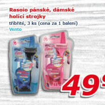 Holítka jednorázová pánská Rasoio