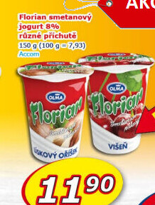 Jogurt smetanový Florian Olma