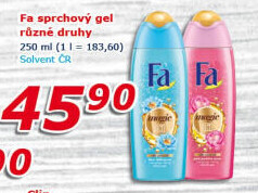 Sprchový gel Fa