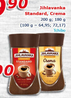 Instantní káva Jihlavanka Standard