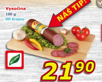 Salám Vysočina Krásno