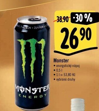 Energetický nápoj Monster Energy
